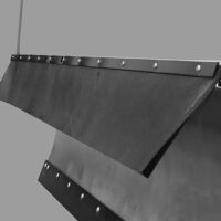 1309090 SAM Universal Rubber Deflector, 90"