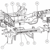 16061145 SnowDogg MD Mount, '15-'20 Ford F150
