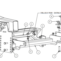 16062135 SnowDogg Vehicle Mount, GM/Chevy
