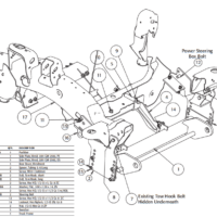 16062160A SnowDogg Vehicle Mount, GM/Chevy 2500/3500