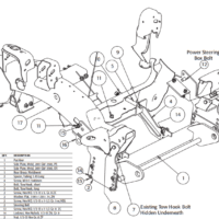16062165A SnowDogg Vehicle Mount, GM/Chevy 2500/3500