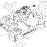 16062170 SnowDogg Vehicle Mount, GM/Chevy 2500/3500