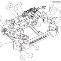 16062175 SnowDogg Vehicle Mount, Chevy 2500/3500