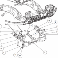 16062190B SnowDogg Vehicle Mount, GM 2020+