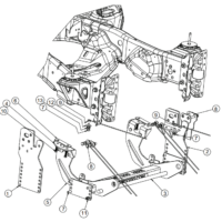 16062290 SnowDogg Vehicle Mount, RAM