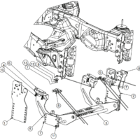 16062295 SnowDogg Vehicle Mount, 2019+ Ram 2500/3500