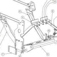 16062420 SnowDogg Vehicle Mount, GM/Chevy 4500/5500