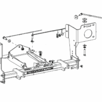 16063155A SnowDogg Vehicle Mount, RAM 1500