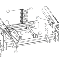 16063305 SnowDogg Vehicle Mount, Ram Dakota