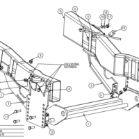 16063405 SnowDogg Vehicle Mount, RAM 1500-3500