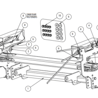 16064205 SnowDogg Vehicle Mount, Jeep Wrangler