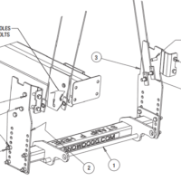 16064315B SnowDogg Vehicle Mount, Jeep Wrangler JL