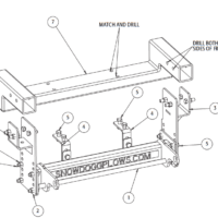 16065305 SnowDogg Vehicle Mount, '10-13 Toyota Hilux