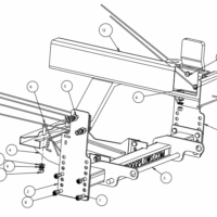 16066125 SnowDogg Vehicle Mount, Nissan Titan