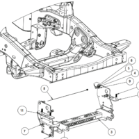 16066145 SnowDogg Vehicle Mount, '16-22 Nissan Titan XD