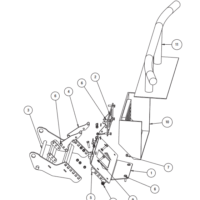 16067210 SnowDogg UTV Mount, Bobcat 3400
