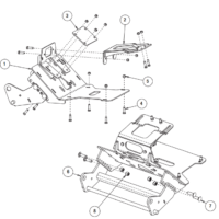 16067910 SnowDogg UTV Mount, 2016+ Can-Am Defender