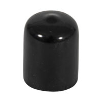 B2028T Buyers Black Plastic End Cap, 0.75" x 1"