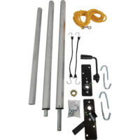 DTR Buyers Dump Tarp Roller Kit, Universal