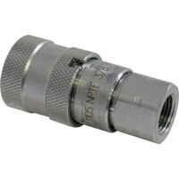 FF0608 Buyers 3/8" Female Flush-Face Coupler, 1/2" NPT Port