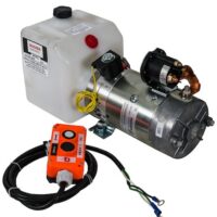 PU319 Buyers Hydraulic Power Unit, Power Up/Gravity Down