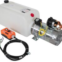 PU319LR Buyers Hydraulic Power Unit, Power Up/Gravity Down