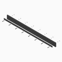 STB09232 Boss Urethane Cutting Edge Kit, 7'6