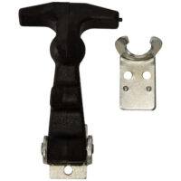 WJ195 Buyers Rubber Hood Catch, 4" Easy Grip