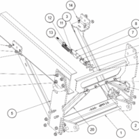 16061030 SnowDogg Vehicle Mount, 2016+ Ford F650/750