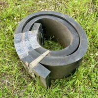 16120710 SnowDogg Rubber Cutting Edge, 90"