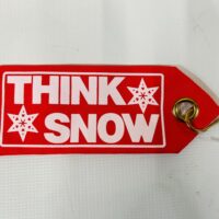 1308215 SAM "Think Snow" Flag w/ S-Hook, Western