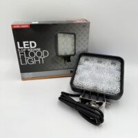 1492119 Buyers 5.25" Square Flood Light, Clear