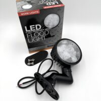 1492125 Buyers 5" Round Permanent Mount Flood Light, Clear