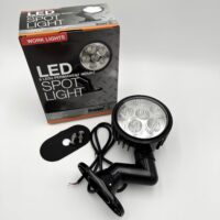 1492126 Buyers 5" Round Permanent Mount Spot Light, Clear