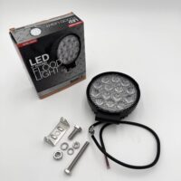 1492127 Buyers 5" Round Flood Light, Clear