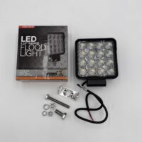 1492128 Buyers 4.25" Square Flood Light, Clear