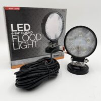 1492130 Buyers 4.25" Round Flood Light, Clear