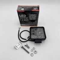 1492134 Buyers 4" Square Spot Light, Clear