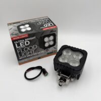1492198 Buyers 4" Square Heated Flood Light, Clear