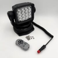 1492203 Buyers Black LED Remote Control Spot Light, Clear