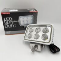1493218 Buyers 4" x 6" Rectangular Spot Light, Clear