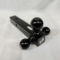 1802200 Buyers Tri-Ball Hitch, Solid Shank