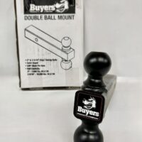 1802215 Buyers Dual Ball Hitch, Solid Shank