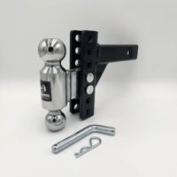 1802600 Buyers Dual Ball Hitch, 5" Drop