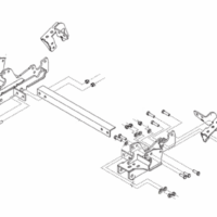 31271 Western Mount Kit, Ford SD 350/450