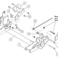 33888 Western Mount Kit, Dodge Ram 2019+