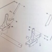 33949 Western Mount Kit, Dodge Classic 1500