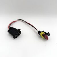 5620351 Buyers DOT Light Plug, 3-Pin, Female, Amp Style