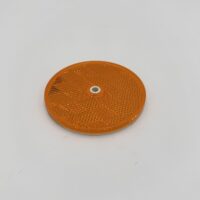 5623317 Buyers Amber Round DOT Reflector, Bolt-On