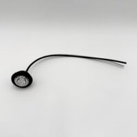 5623434 Buyers .75" Round Marker Clearance Light, Red with Clear Lens